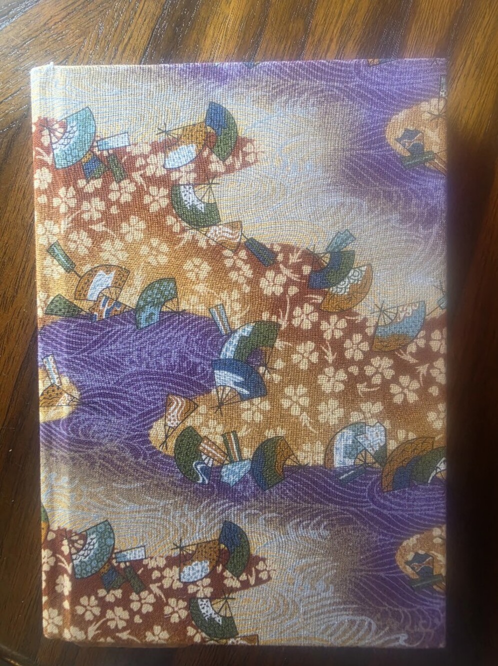 Cloth Bound Floral Notebook Journal Diary - NWOT